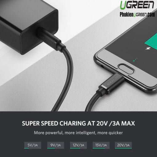 cap-du-lieu-sac-nhanh-60w-type-c-dai-0-5m-ugreen-50996