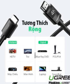 cap-hdmi-dai-10m-boc-nylong-4k30hz-ugreen-40104