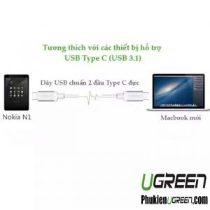 cap-du-lieu-sac-nhanh-60w-type-c-dai-1m-ugreen-60518