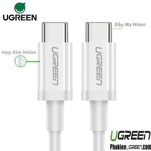 cap-du-lieu-sac-nhanh-60w-type-c-dai-1m-ugreen-60518