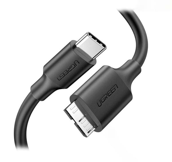 Cáp Ugreen 20103 USB-C to Micro USB 3.0 chính hãng, hỗ trợ sạc và truyền dữ liệu 5Gbps
