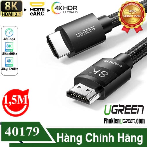 cap-hdmi-2-1dai-1.5m-ho-tro-8k-60hz-hdr-earc-ugreen-40179