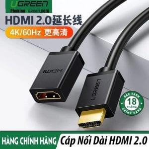 cap-noi-dai-hdmi-1m-ho-tro-4k-2k-ugreen-10141