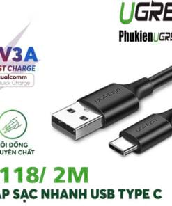 cap-sac-du-lieu-usb-type-c-to-usb-2-0-dai-2m-ugreen-60118