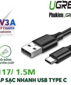 cap-sac-du-lieu-usb-type-c-to-usb-2-0-dai-1-5m-ugreen-60117