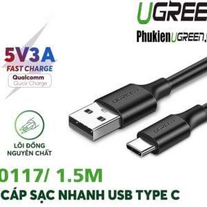cap-sac-du-lieu-usb-type-c-to-usb-2-0-dai-1-5m-ugreen-60117