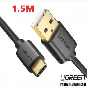 cap-usb-type-c-to-usb-2-0-dai-0-5cm-ho-tro-sac-nhanh-ugreen-60125