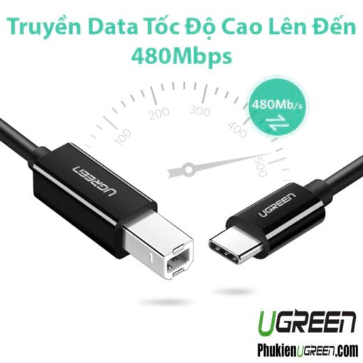 cap-may-in-usb-2-0-type-c-to-usb-type-b-dai-2m-ugreen-50446-mau-den