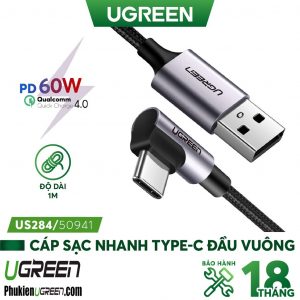 cap-sac-du-lieu-usb-sang-type-c-be-goc-90-do-dai-1m-ugreen-50941