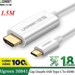 cap-chuyen-usb-type-c-sang-hdmi-ho-tro-4k-3d-dai-15m-ugreen-30841