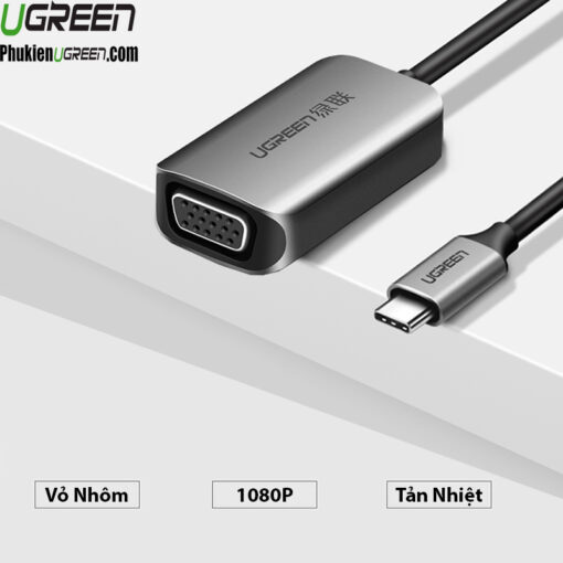 cap-chuyen-doi-usb-type-c-sang-vga-ugreen-50316