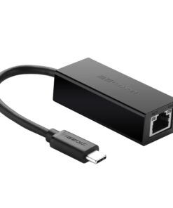 Cáp chuyển USB Type-C sang LAN 100Mbps Ugreen 30287, thiết kế nhỏ gọn, màu đen, chip AX88772ALF, phù hợp MacBook, laptop hiện đại