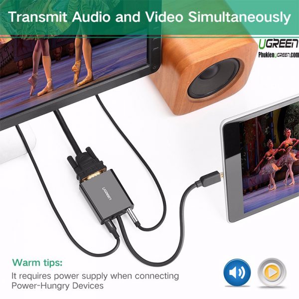 cap-chuyen-micro-hdmi-to-vgaaudio-ugreen-40268