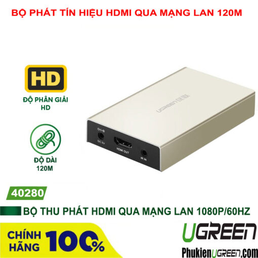 thiet-bi-phat-tin-hieu-hdmi-120m-qua-cap-mang-lan-ugreen-40280