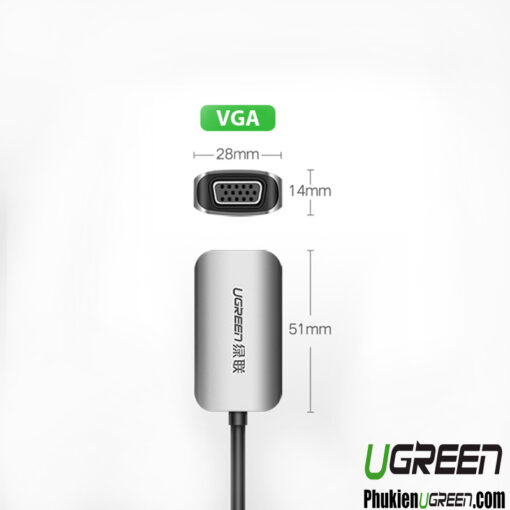 cap-chuyen-doi-usb-type-c-sang-vga-ugreen-50316