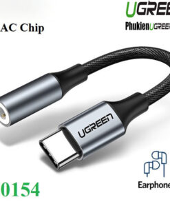 Cáp-Chuyen-USB-C-Sang-Cong-Audio-3.5mm-co-chip-DAC-cao-cap-ho-tro-mic-cho-samsung-iphone-Ugreen-80154