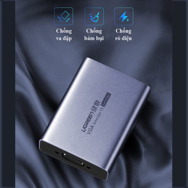 bo-keo-dai-vga-qua-cap-mang-lan-cat5ecat6-dai-100m-audio-ugreen-60533