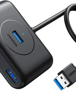 Bộ chia USB 3.0 Ugreen CR113 chính hãng với 4 cổng mở rộng tốc độ cao 5Gbps
