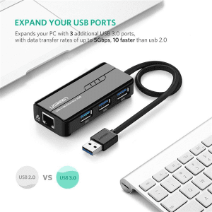 bo-chuyen-usb-to-lan-1000mbps-hub-usb-3-0-3-cong-ugreen-20265