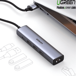bo-chuyen-usb-3-0-sang-lan-1000mbps-kem-3-cong-usb-3-0-type-c-ugreen-60554