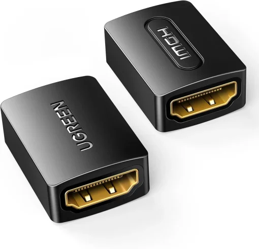 Đầu nối HDMI Female to Female Ugreen 20107 hỗ trợ 4K@60Hz băng thông 18Gbps