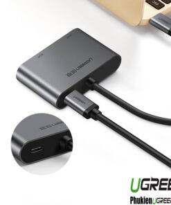 cap-chuyen-usb-type-c-to-hdmi-vga-sac-pd-4k30hz-ugreen-50505