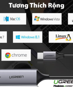 cap-chuyen-usb-type-c-to-lan-1000mbps-ugreen-50737