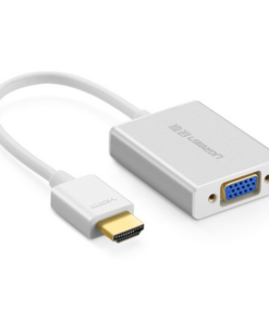 Cáp chuyển HDMI sang VGA có Audio Ugreen 40212 màu trắng