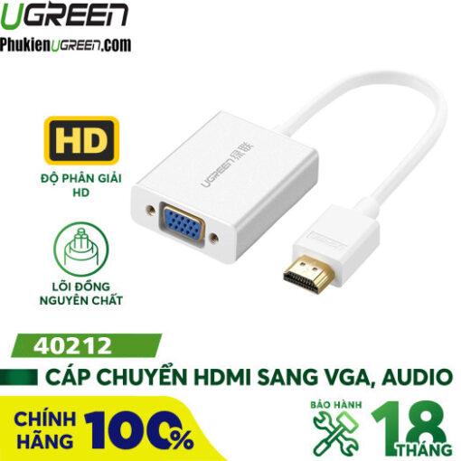 cap-chuyen-hdmi-sang-vga-co-audio-ugreen-40212