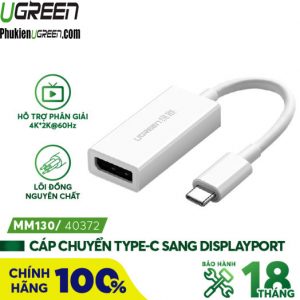 cap-chuyen-usb-type-c-to-displayport-ugreen-40372
