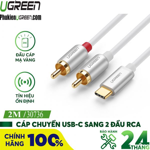 cap-chuyen-doi-usb-type-c-to-rca-dai-2m-ugreen-30736