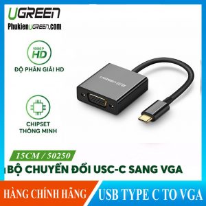 cap-chuyen-doi-usb-type-c-to-vga-ugreen-50250