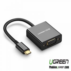cap-chuyen-doi-usb-type-c-to-vga-ugreen-50250
