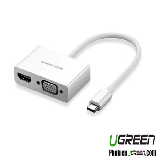 cap-chuyen-doi-usb-type-c-to-hdmi-vga-ho-tro-full-hd-3d-4kx2k-ugreen-30843