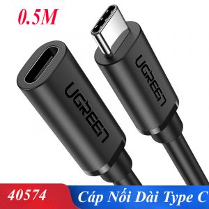 cap-noi-dai-usb-type-c-dai-0-5m-ugreen-40574