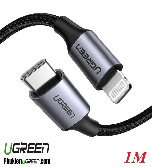 cap-sac-usb-type-c-to-lightning-1m-chuan-mfi-ugreen-60759