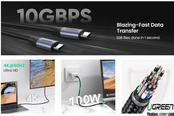 cap-sac-usb-type-c-gen-2-100w-1m-ugreen-80150