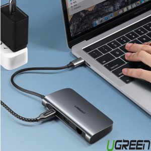 USB-type-c-to-hdmi-hub-usb-3-0-lan-gigabit-pd-ugreen-50984