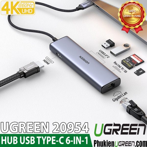 bo-usb-c-sang-hdmi-usb-lan-sd-tf-ugreen-20954
