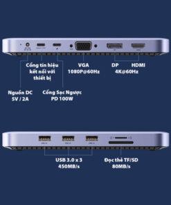 bo-chuyen-usb-type-da-nang-11-in-1-ugreen-70305-hdmi-displayport-4k60hz-vga
