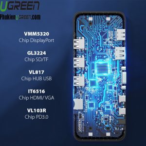 bo-chuyen-usb-type-da-nang-11-in-1-ugreen-70305-hdmi-displayport-4k60hz-vga