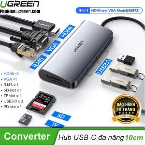 bo-usb-c-to-hdmi-vga-usb-3-0-lan-1gbps-card-reader-da-nang-ugreen-40873-9-in-1
