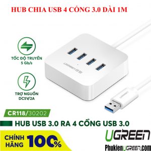 bo-chia-4-cong-usb-3-0-dai-1m-ugreen-30202