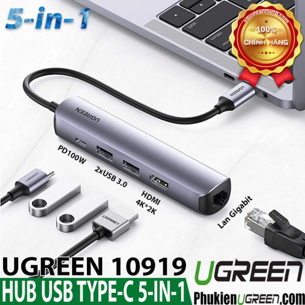 bo-chuyen-usb-c-to-hdmi-4k2k-2xusb-3-0-lan-1gbps-pd100w-ugreen-10919