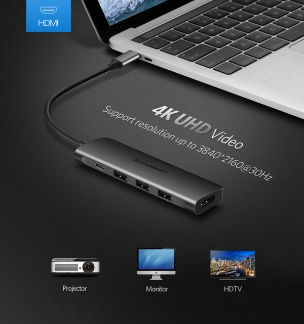 Bo-usb-c-to-hdmi-kem-hub-3-usb-3-0-ugreen-50209