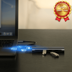 Bo chuyen USB C to HDMI kem Hub 3 USB 3.0 Cao Cap Ugreen 50209 Phukienugreen 4