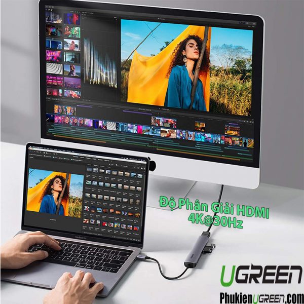 bo-chuyen-usb-c-to-hdmi-kem-hub-4-usb-3-0-ugreen-20197