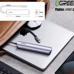 bo-chuyen-usb-c-to-hdmi-kem-hub-4-usb-3-0-ugreen-20197
