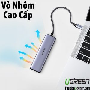 bo-chuyen-usb-type-c-7-trong-1-ugreen-60515-ho-tro-hdmi-4k60hz-usb-lan-gigabit-sd-tf-pd100w