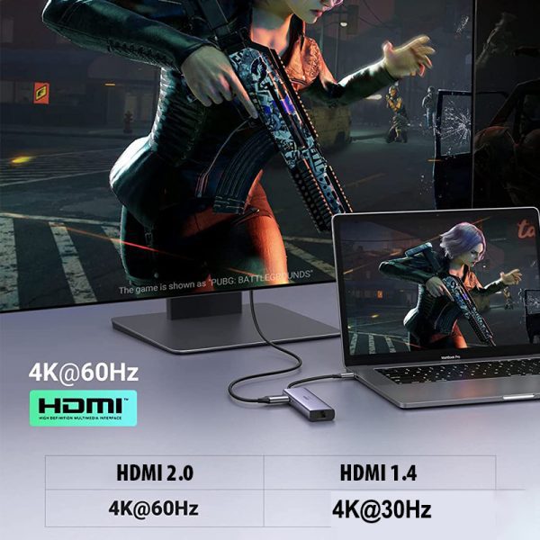 bo-chuyen-usb-type-c-7-trong-1-ugreen-60515-ho-tro-hdmi-4k60hz-usb-lan-gigabit-sd-tf-pd100w